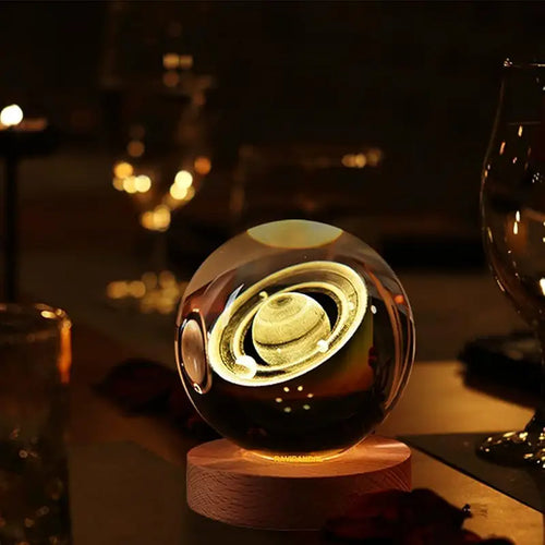 3d Saturn LED Ball